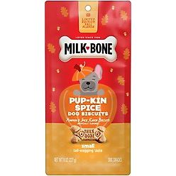 Galletas Crunchy Pup-kin Spice sabor Calabaza y Especias. 227 g. - Milk-Bone