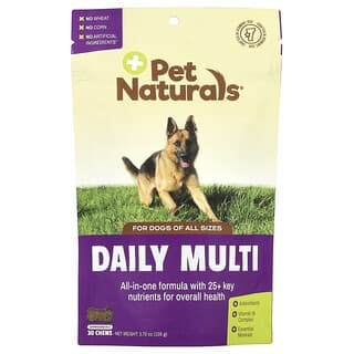 Daily Multi, para Perros, All Sizes, 30 Chews, 3.7 oz (105 g)