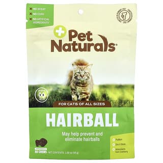 Hairball, para Gatos, All Sizes, 30 Chews, 1.59 oz (45 g)