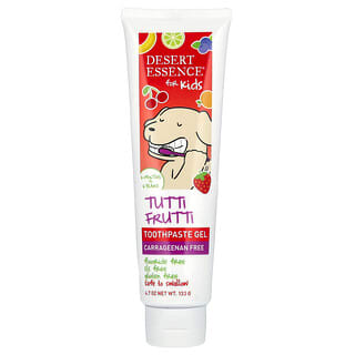 Niños, Toothpaste Gel, 6 meses to 6 años, Tutti Frutti, 4.7 oz (133 g)