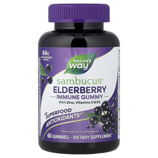 Sambucus, Inmunidad Gomita, Elderberry, 60 Gomitas