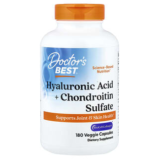 Ácido Hialurónico + Chondroitin Sulfate, 180 veggie caps