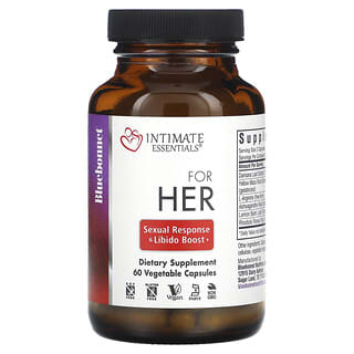Intimate Essentials, para Mujer, 60 caps vegetales