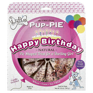 Pup-Pie®, Treat para Perros, Happy Birthday For A Darling Girl, 5 oz (142 g)
