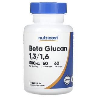 Beta Glucan 1,3/1,6, 500 mg, 60 caps