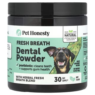 Fresh Breath Dental Powder, para Perros, Mint, 5.29 oz (150 g)