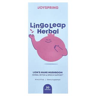 Lingo Leap Herbal, Lion's Mane Mushroom, 1 fl oz (30 ml)