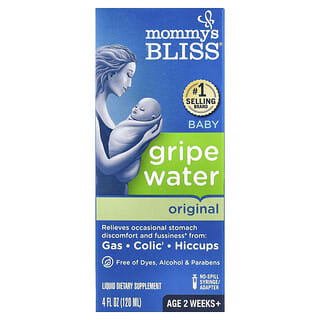Bebé Gripe Water, 2+ semanas, 4 fl oz (120 ml)