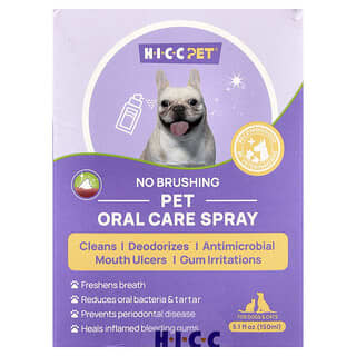 Pet Oral Care Spray, para Perros y Gatos, 5.1 fl oz (150 ml)