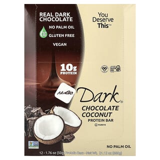 Barras de Proteína Sabor Chocolate con Coco 12 Barras de 50 g c/u