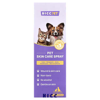Pet Skin Care Spray, para Perros y Gatos, 3.4 fl oz (100 ml)
