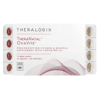 TheraNatal, OvaVite, 91 tabs + 182 softgels