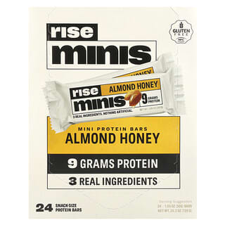Mini Barras de Proteína Sabor Almond Honey 24 Barras de 30 g c/u