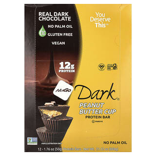 Barras de Proteína Sabor Chocolate con Mantequilla de Cacahuate 12 Barras de 50 g c/u