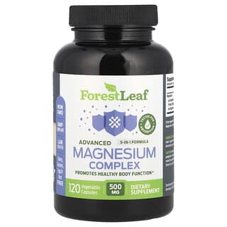 Forest Leaf, Complejo de Magnesio Advanced (500 mg). 120 caps