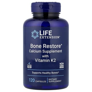 Fórmula para Huesos con Calcio y Vitamina K2 120 Cápsulas