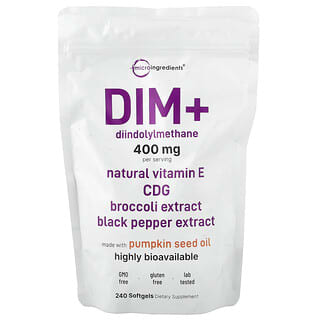 DIM+, 240 softgels