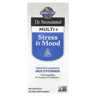 Garden of Life Dr. Formulated Multi Plus, soporte para Equilibrio Emocional. 60 caps
