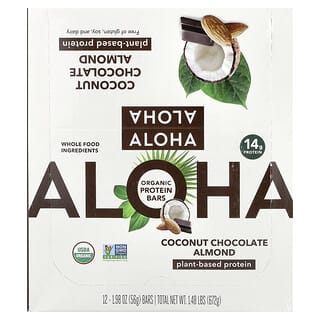 Barras de Proteína Vegetal Sabor Coconut Chocolate Almond 12 Barras de 56 g c/u