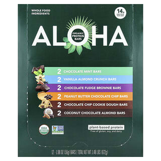 Barras de Proteína Vegetal Sabor Sampler Pack 12 Barras de 56 g c/u