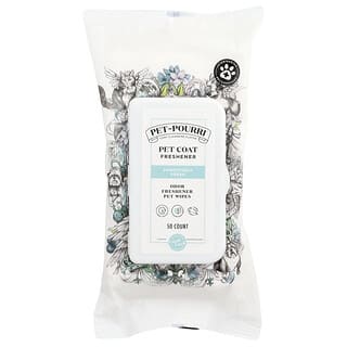 Pet-Pourri™, Pet Coat Freshener Toallitas, Pawsitively Fresh, 50 Pieza