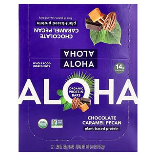 Barras de Proteína Vegetal Sabor Chocolate con Caramelo y Nuez Pecana 12 Barras de 56 g c/u