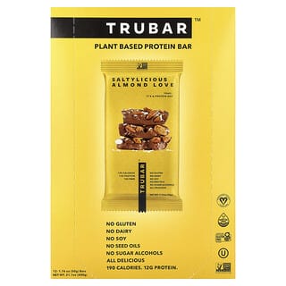 Barras de Proteína Sabor Saltylicious Almond Love 12 Barras de 50 g c/u