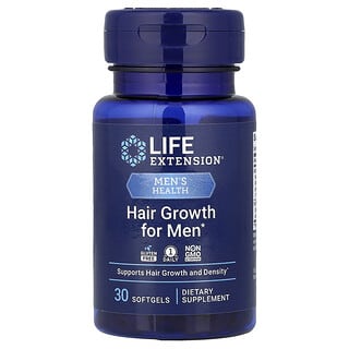 Salud Masculina, Crecimiento de Cabello para Hombre, 30 softgels