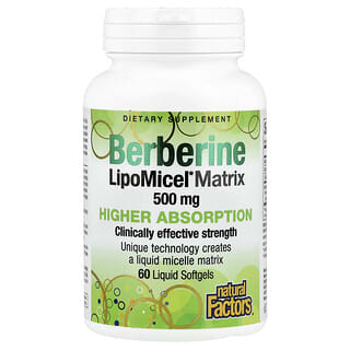 Berberina LipoMicel Matrix, 60 Liquid softgels
