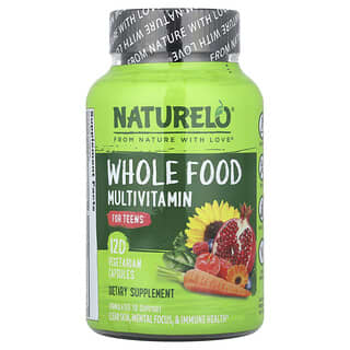 Whole Food Multivitamínico, para Teens, 120 Caps Vegetales