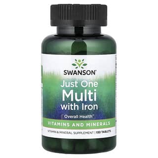 Multivitamínico Diario con Hierro 130 Tabletas