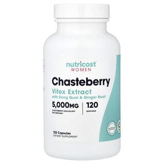 Mujer Chasteberry with Dong Quai + Ginger Root, 120 caps