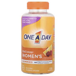 Multivitamínico y Minerales para Mujer, VitaCraves. 170 gomitas.