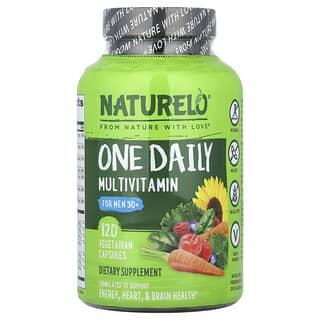 Multivitamínico para Hombre 50+, 1 al día. 120 Vcaps.