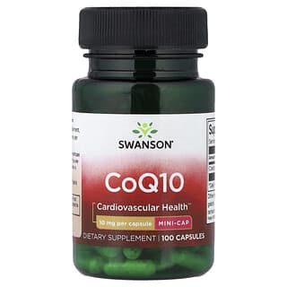 CoQ10, 10 mg, 100 caps