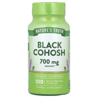 Black Cohosh, 700 mg, 100 caps