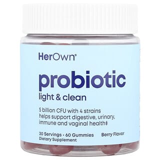 Probiotic gummies, Berry, 60 gummies