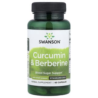 Curcumin & Berberina con Black Pepper, 60 caps