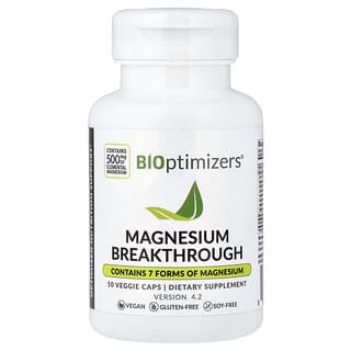 BIOptimizers, Complejo de Magnesio Breakthrough. 50 vcaps