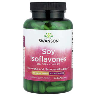 Isoflavonas de Soya, 750 mg, 120 caps