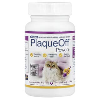 PlaqueOff® Powder, para Gatos, 1.4 oz (40 g)