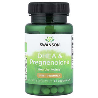 DHEA y Pregnenolona 60 Cápsulas Vegetarianas