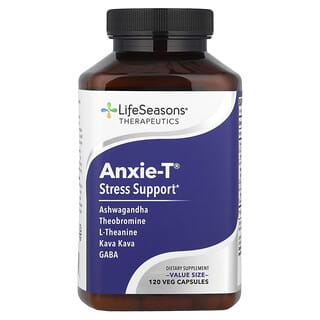 Anxie-T, Apoyo para Estrés, 120 cápsulas vegetales