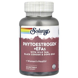 Phytoestrogen + EFAs with Wild Yam, Black Cohosh + Dong Quai, 60 softgels