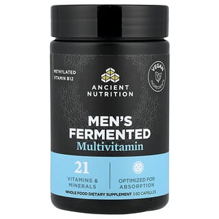 Multivitamínico para Hombre, fermentado. 60 caps.