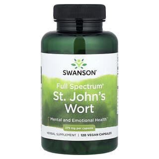 Full Spectrum® St. John's Wort, 375 mg, 120 vegan caps