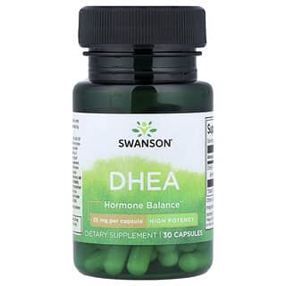DHEA Alta Potencia 25 mg 30 Cápsulas