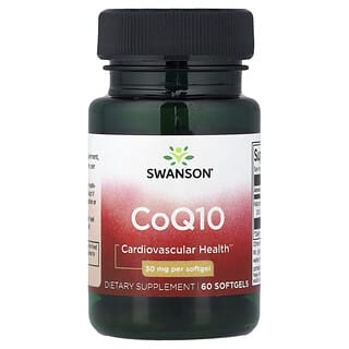 CoQ10, 30 mg, 60 softgels