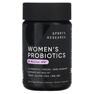 Mujer Probióticos, Cranberry, 65 Billion CFU, 30 Delayed Release Capsules, 30 Delayed Release caps