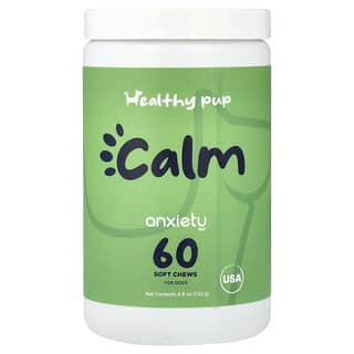 Calma, Ansiedad, para Perros, 60 Soft Chews, 4.6 oz (132 g)